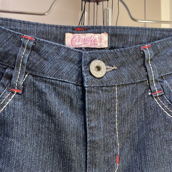 Exotic Women’s Blue Midrise Pants by Candies - Picture 6 of 12